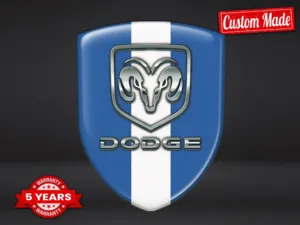 Dodge Harz Sticker Racing Edition Edle Dome Labels